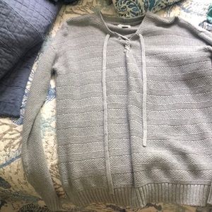 grey sweater old navy